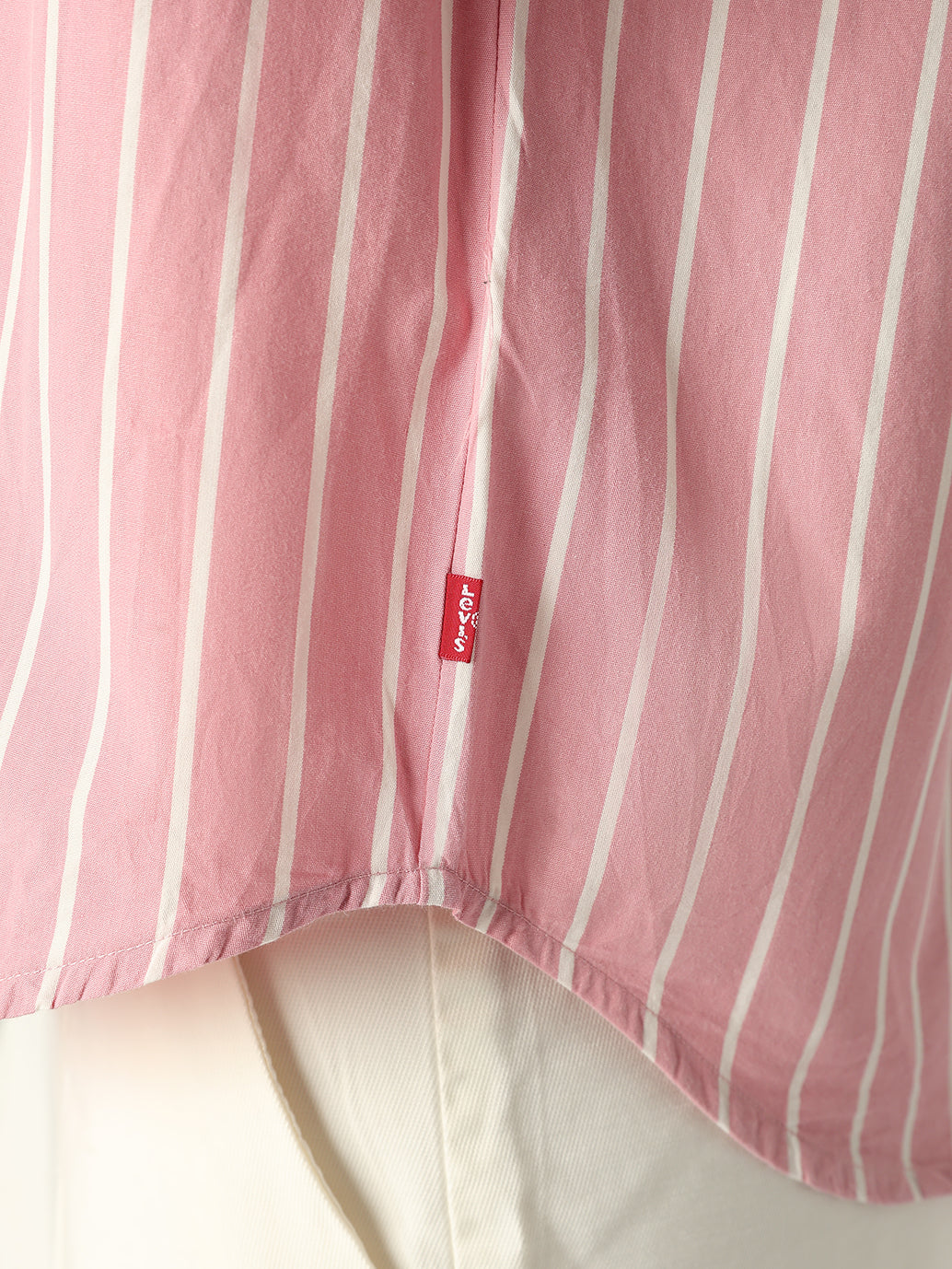 Women's Embroidery Detail Relaxed Fit Poplin Shirt - Detail View