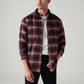 Men's Checkered Relaxed Fit Flannel Shirt - Styleshot View