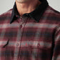 Men's Checkered Relaxed Fit Flannel Shirt - Detail View