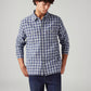 Men's Checkered Relaxed Fit Shirt - Styleshot View