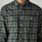 Men's Checkered Relaxed Fit Shirt - detail View