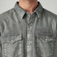 Men's Solid Relaxed Fit Denim Shirt - 20 View