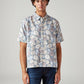 Men's Floral Relaxed Fit Shirt - Front View