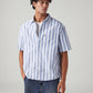 Men's Striped Relaxed Fit Oxford Shirt - Styleshot View