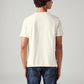 Men's Striped Loose Fit T-Shirt - Back View
