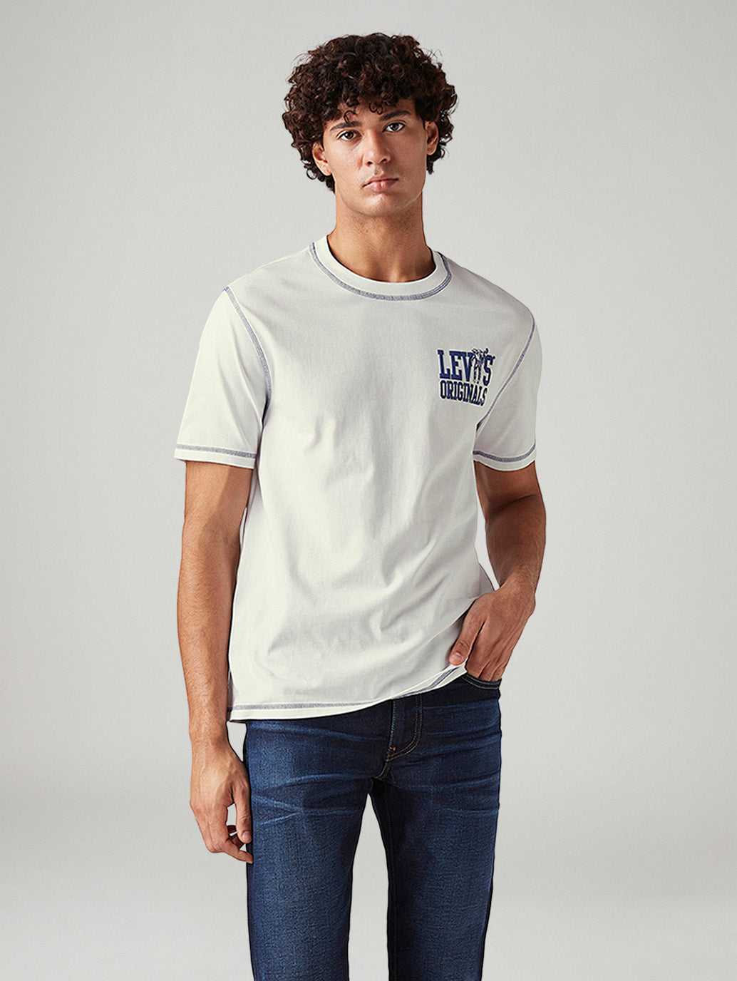 Men's Typography Printed Regular Fit T-Shirt
