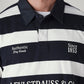 Men's Striped Loose Fit Polo T-shirt - Detail View