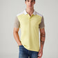 Men's Colorblock Slim Fit Polo T-Shirt - Styleshot View