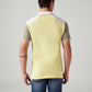 Men's Colorblock Slim Fit Polo T-Shirt - Back View