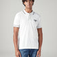 Men's Graphic Print White Slim Fit T-shirt - 8b42cdbe-ebb4-4e07-8925-00749b5150aa View