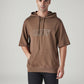 Men's Embroidered Loose Fit Sweatshirt - Front View