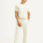 Men's Off White Regular Fit Joggers - Styleshot View