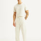 Men's Off White Regular Fit Joggers - Front View