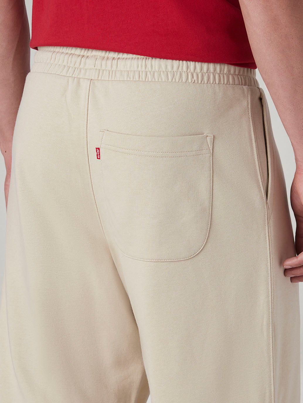 Men's Beige Regular Fit Mid Rise Joggers - 20 View