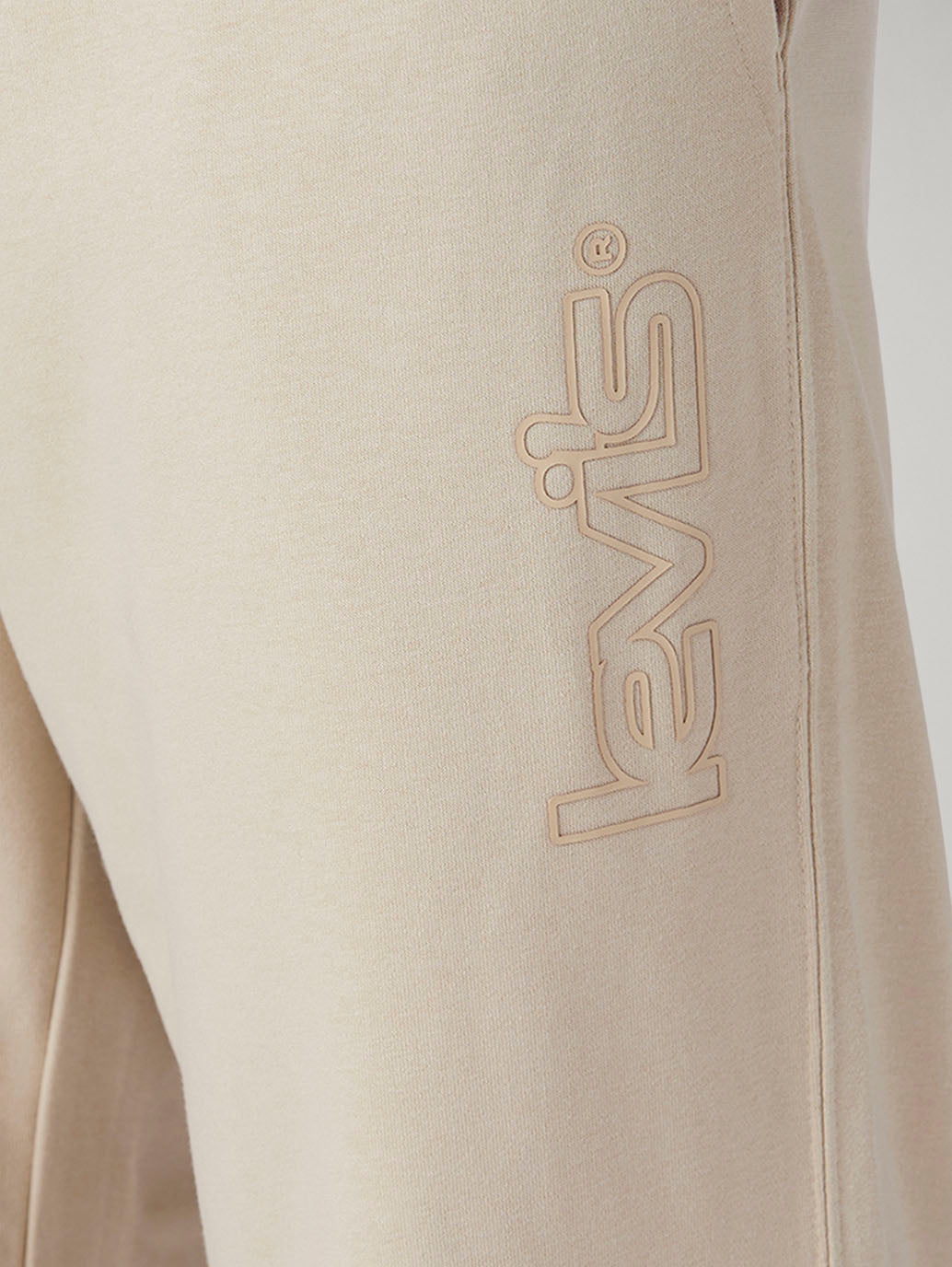 Men's Beige Regular Fit Mid Rise Joggers - 20 View