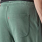 Men's Green Regular Fit Mid Rise Joggers - Detail View