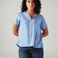 Women's Solid Relaxed Fit Top - Styleshot View