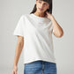 Women's Graphic Print Relaxed Fit T-Shirt - Styleshot View