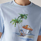 Women's Graphic Print Relaxed Fit T-Shirt - detail View