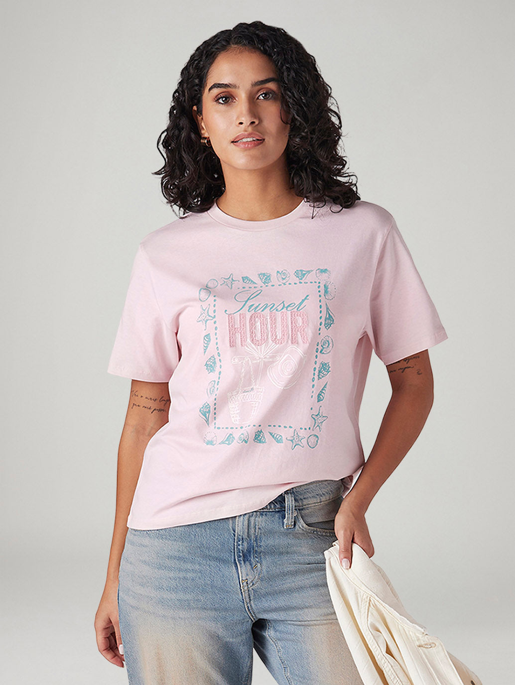 Women's Graphic Print Relaxed Fit T-Shirt