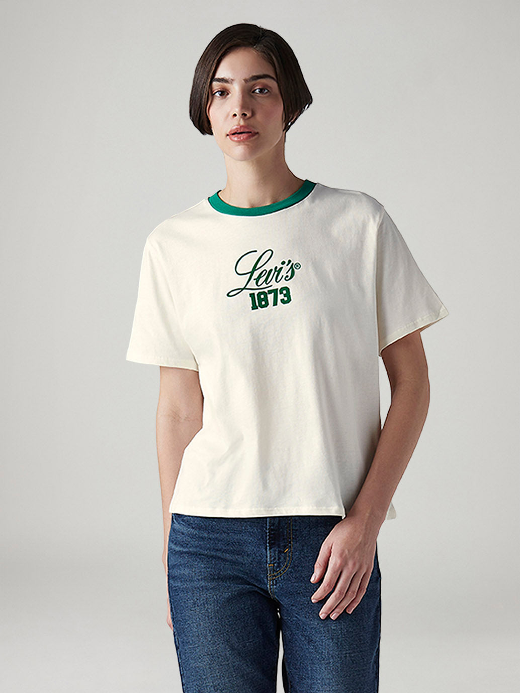 Women's Graphic Print Relaxed Fit T-Shirt - Styleshot View