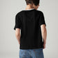 Women's Typography Printed Relaxed Fit T-Shirt - Back View