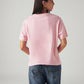 Women's Logo Printed Relaxed Fit T-Shirt - Back View