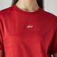 Women's Solid Relaxed Fit T-Shirt - Detail View
