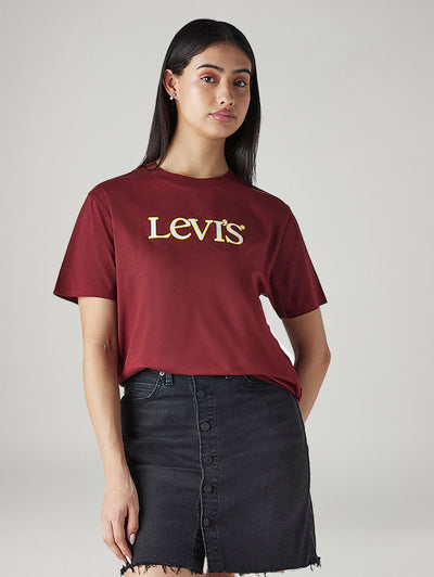 levi's Women's Logo Printed Relaxed Fit T-Shirt-picture-28
