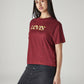 Women's Logo Printed Relaxed Fit T-Shirt - 20 View