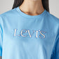 Women's Logo Printed Relaxed Fit T-Shirt - Detail View