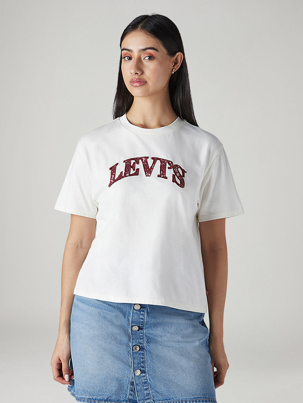 Women's Logo Printed Regular Fit T-Shirt - 20 View