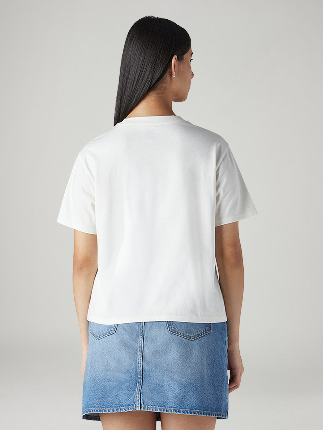 Women's Logo Printed Relaxed Fit T-Shirt - 20 View