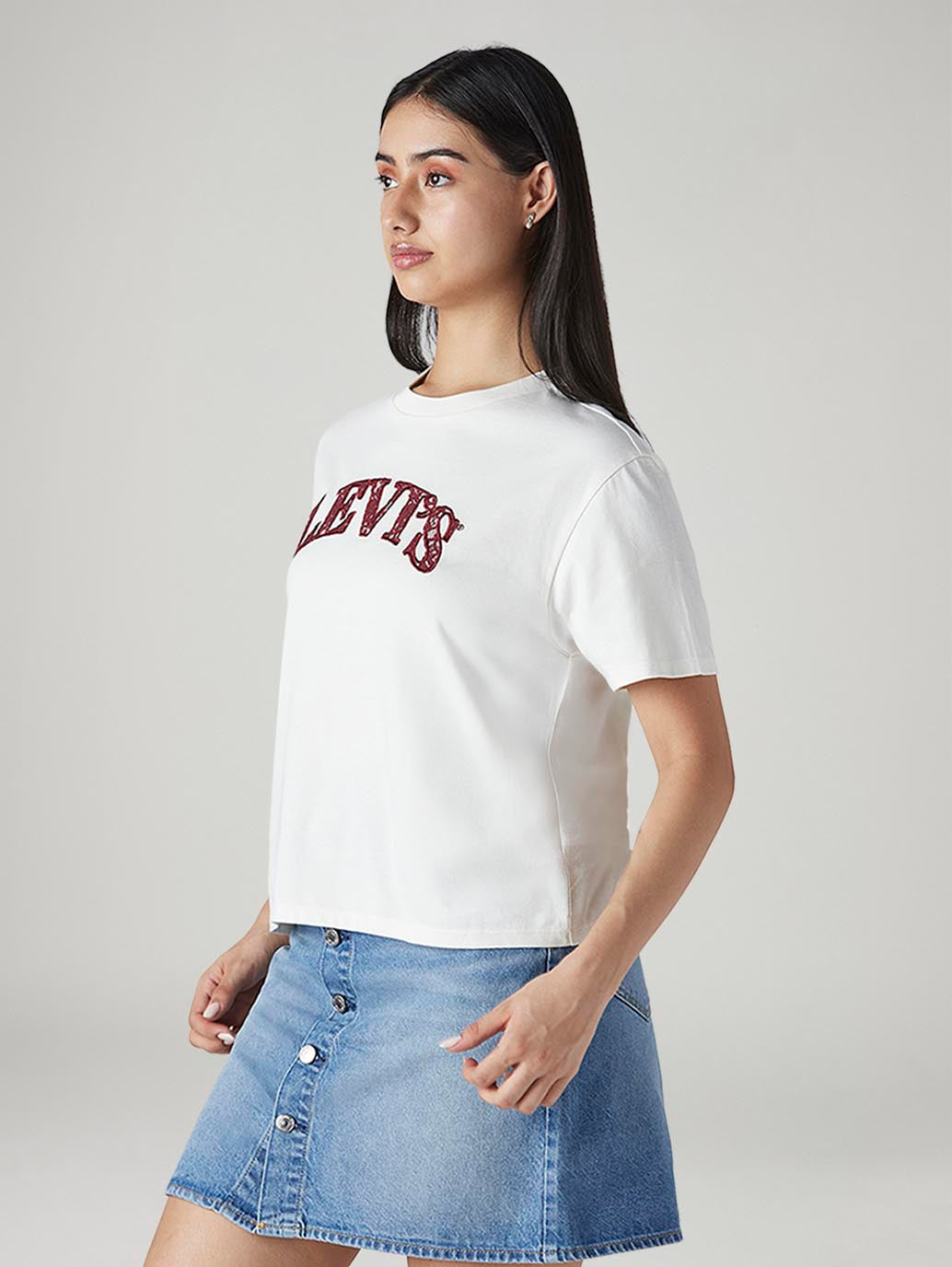 Women's Logo Printed Regular Fit T-Shirt - 20 View