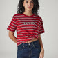 Women's Striped Regular Fit T-Shirt - Styleshot View