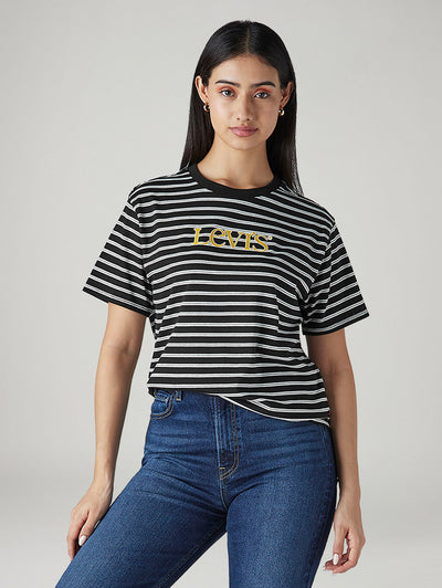 levi's Women's Striped Regular Fit T-Shirt-picture-27