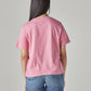 Women's Typography Printed Loose Fit T-Shirt - Back View