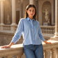 Women's Solid Regular Fit Oxford Shirt - 005X80017 View