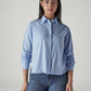 Women's Solid Regular Fit Oxford Shirt - Front View