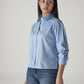 Women's Solid Regular Fit Oxford Shirt - Side View