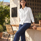 Women's Solid Regular Fit Oxford Shirt - 005X80019 View