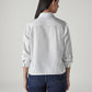 Women's Solid Regular Fit Oxford Shirt - Back View