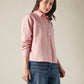 Women's Cotton Regular Fit Striped Oxford Shirt - Side View