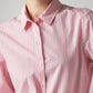 Women's Striped Slim Fit Poplin Shirt - detail View