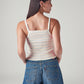 Women's Embroidered Slim Fit Top - Back View