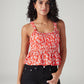 Women's Floral Regular Fit Top - Styleshot View