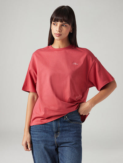 Women's Graphic Print Relaxed Fit Oversized T-Shirt-image-24