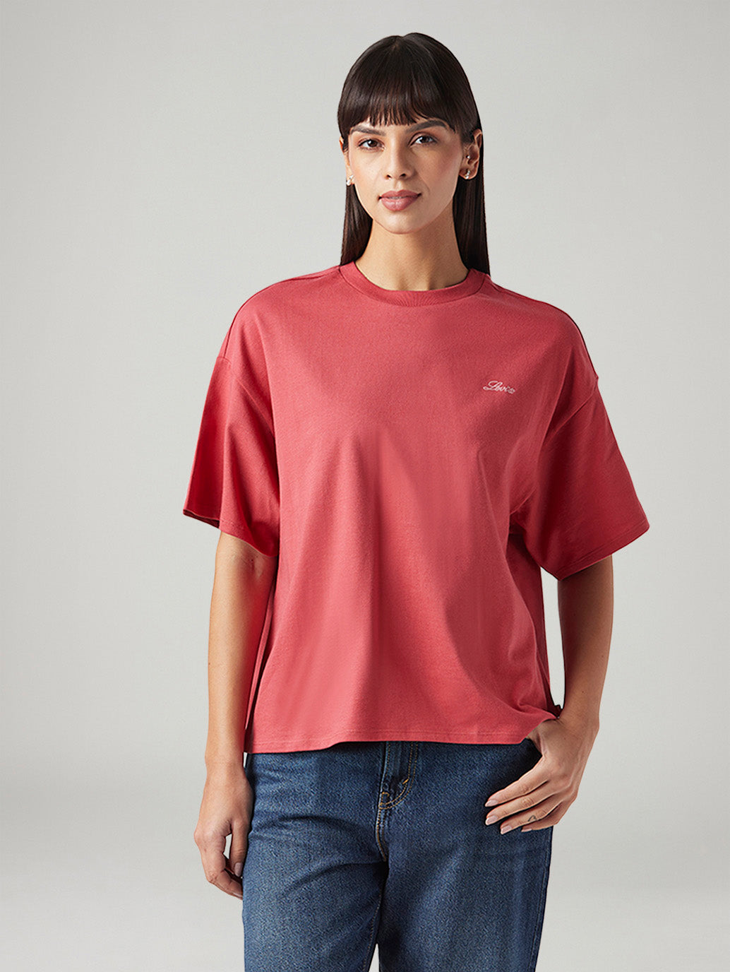 Women's Graphic Print Relaxed Fit Oversized T-Shirt – Levis India
