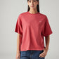 Women's Graphic Print Relaxed Fit Oversized T-Shirt - Front View