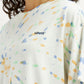 Women's Tie-Dye Multi Color Relaxed Fit T-shirt - Detail View